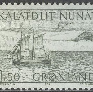 Grönland – F   87 Storbåt – Karen av Jakobshavn, 1 kpl **