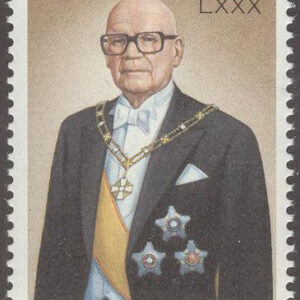 Finland – F  872 President Kekkonen 80 år, 1 kpl **