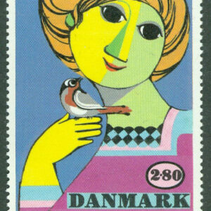 Danmark – F  881 Konstnären Björn Wiinblad, 1 kpl **