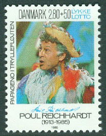 Danmark – F  883 Poul Reichhardt, 1 kpl **