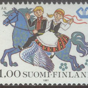 Finland – F  886 Ungdomföreningsrörelsen 100 år, 1 kpl **