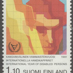Finland – F  890 Internationella Handikappåret 1981, 1 kpl **