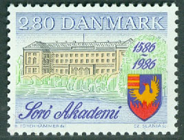 Danmark – F  891 Sorö Akademi 400 år, 1 kpl **