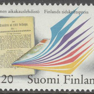 Finland – F  894 Finlands tidskriftspress 200 år, 1 kpl **