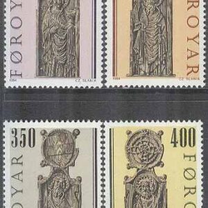 Färöarna – F   95-98 Kyrkbänkar II, 4 kpl **
