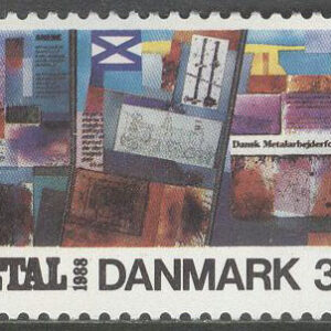 Danmark – F  953 Metallarbetarförbundet 100 år, 1 kpl **