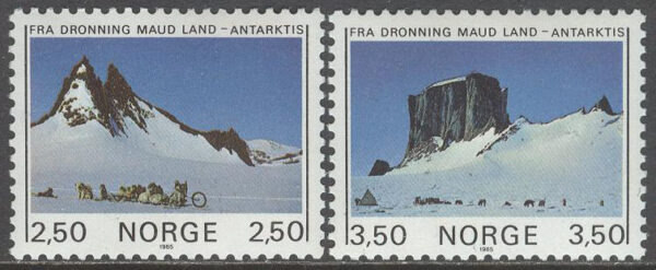 Norge - F  953-954 Fjäll i Antarktis, 2 kpl **