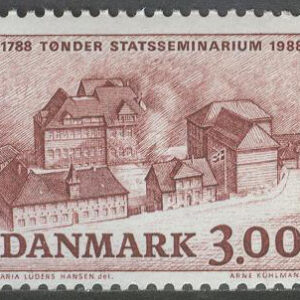 Danmark – F  954 Tønder lärarhögskola 200 år, 1 kpl **