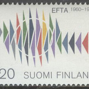 Finland – F  956 EFTA 25 år, 1 kpl **