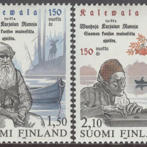 Finland – F  959-960 Nationaleposet Kalevala 150 år, 2 kpl **