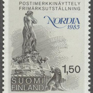 Finland – F  961 Frimärksutställningen Nordia 1985, 1 kpl **