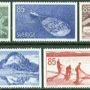 Sverige – F  962-966 Ångermanland, 5 kpl **