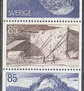 Sverige – F  962-966 Ångermanland, 5-strip kpl **