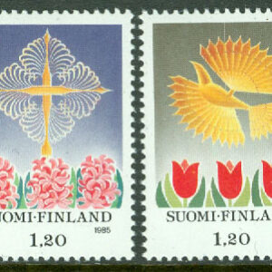 Finland – F  980-981 Julfrimärken 1985, 2 kpl **