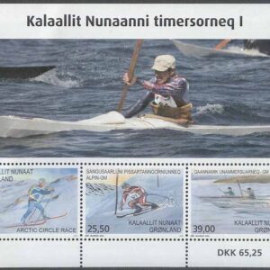 Grönland – F BL 105 Sport på Grönland I – Skidor – Alpint & Kajak, Block **