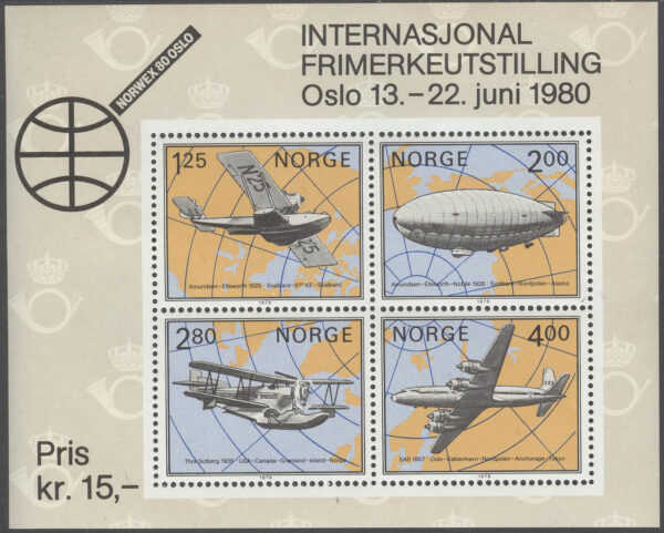 Norge - F BL   2 Norwex 80 II Flygplan, Block **