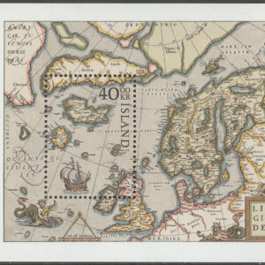 Island – F BL   6 Frimärksutställningen Nordia 84 III, block kpl **