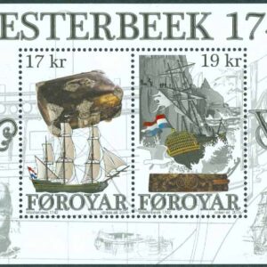 Färöarna – F  830-831 (BL 56) Westerbeek 1742, block **