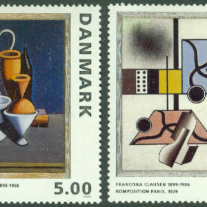Danmark – F 1095-1096 Dansk målarkonst, 2 kpl **