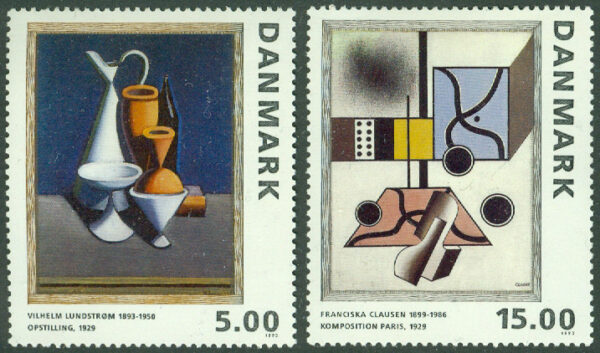 Danmark - F 1095-1096 Dansk målarkonst, 2 kpl **