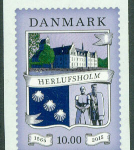 Danmark – F 1780 Herlufsholm 450 år, 1 kpl **