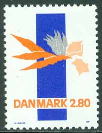 Danmark – F  915 Konstnären Lin Utzon, 1 kpl **