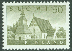 Finland – F  478 Gamla kyrkan i Lammi, 50 mk **