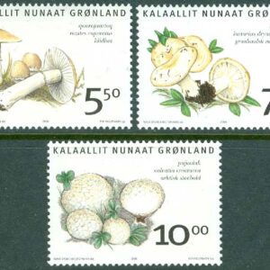 Grönland – F  453-455a Grönländska svampar II, 3 kpl **