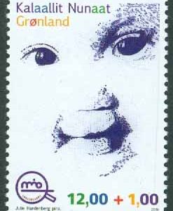 Grönland – F  666a Barns rättigheter, 1 kpl **