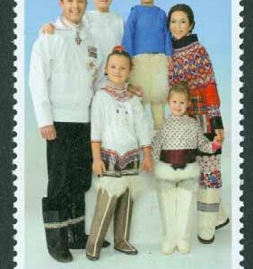 Grönland – F  683 Kronprinsparets kopparbröllop, 1 kpl **