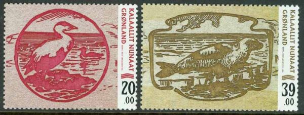 Grönland - F  697-698a Gamla sedlar, 2 kpl **