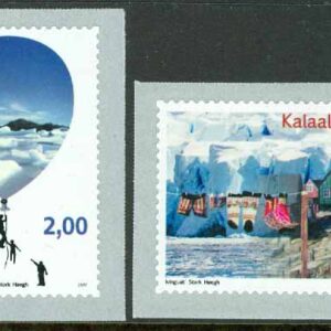 Grönland – F  704-705 Miljö på Grönland I, 2 kpl **