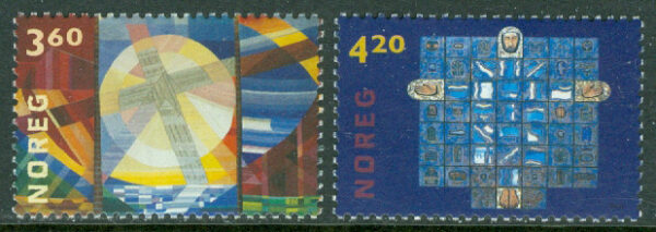 Norge - F 1403-1404 Altartavlor, 2 kpl **