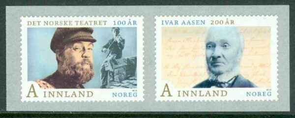 Norge - F 1856-1857 Språkåret 2013, 2 kpl **