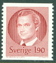 Sverige – F 1289 Carl XVI Gustaf typ II. 1.90 kr **