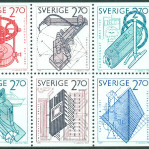 Sverige – F 1299-1304 HBL Made in Sweden, 6 kpl **