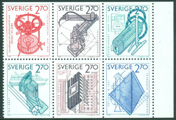 Sverige - F 1299-1304 HBL Made in Sweden, 6 kpl **
