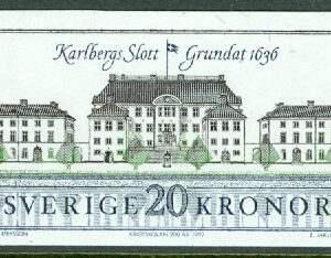 Sverige – F 1742 Karlberg, 1 kpl **