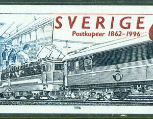 Sverige – F 1949 Postkupéer 1862-1996, 1 kpl **