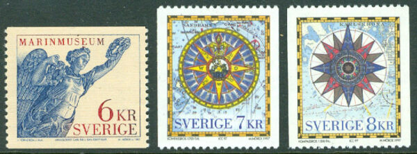Sverige - F 2018-2020 Marina motiv, 3 kpl **
