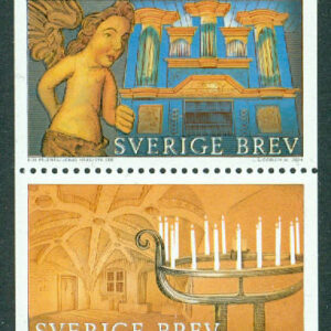 Sverige – F 3008-3012 Kyrkans konst i 1000 år, 6 kpl **
