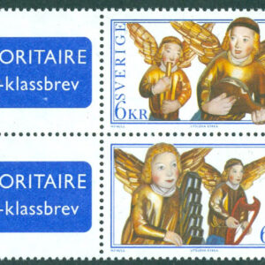 Sverige – F 2047-2048 Utrikes julpost 1997, par kpl **