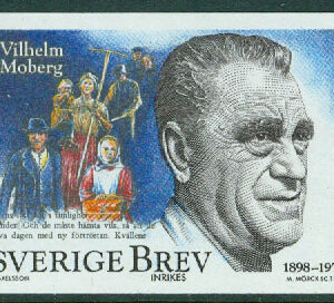 Sverige – F 2081 Vilhelm Moberg (1898-1973), författare 1 kpl **