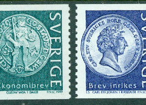 Sverige – F 2106-2107 Mynt, 2 kpl **