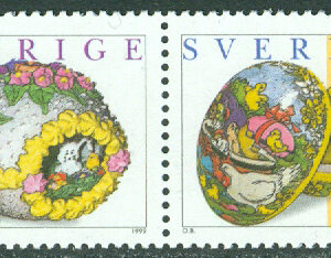 Sverige – F 2113-2114 Glad Påsk, par kpl **