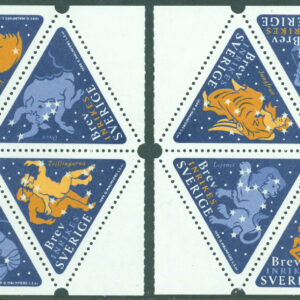 Sverige – F 2142-2153 Stjärntecken, 12 kpl **