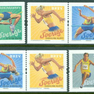 Sverige – F 2545-2548 Svenska hopp, 6 kpl **