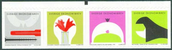 Sverige - F 2595-2598 Svenska innovationer, 4-strip kpl **