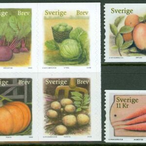 Sverige – F 2677-2682 Höstfrukter, 6 kpl **