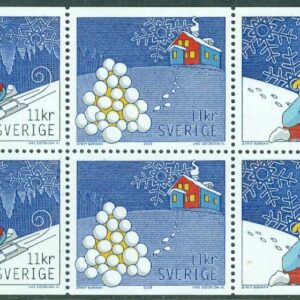 Sverige – F 2690-2692 HBL Julpost – Utrikes julpost, 6 kpl **